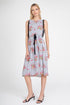 Stripe Tassle Midi Dress